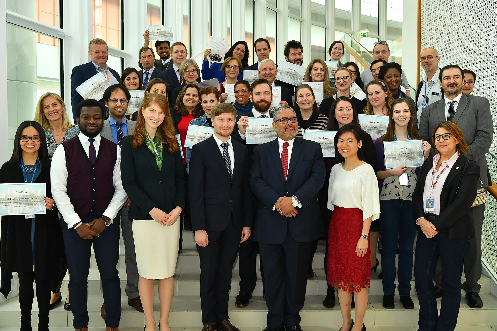 Official closing event of the UN-NYG Mentoring Programme, held at the Agency headquarters in Vienna, Austria. 8 March 2019 Speech by Mentors and Mentees Ms Patricia Gody-Kain - Mentor Mr Christophe Xerri - Mentor Ms Johanna Slaets - Mentee Mr Joseph Hiess - Mentee Ms Melissa Buerbaumer - Mentor Phot. Business internships employers: warning signs before you accept